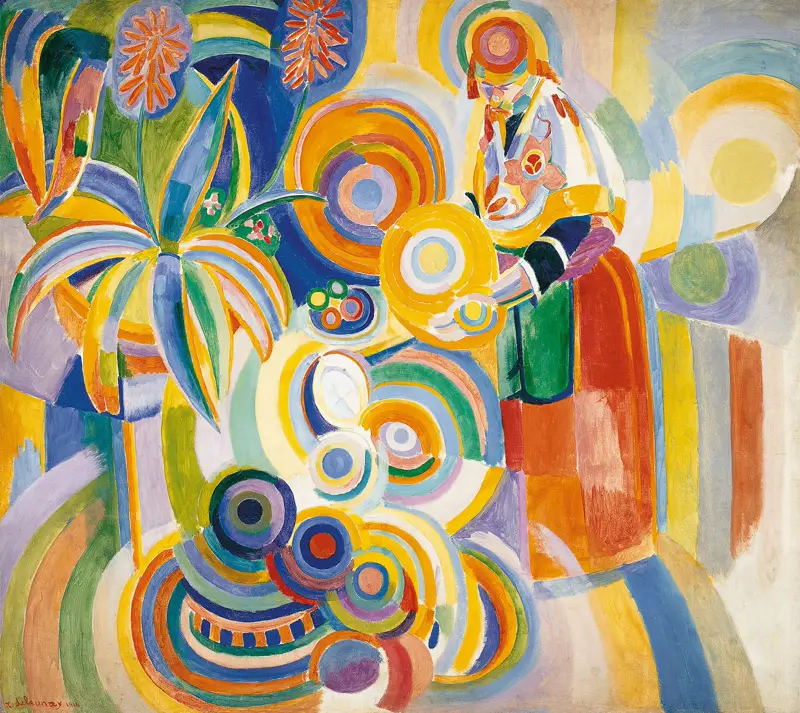 Portuguese Woman by Robert Delaunay, 1916