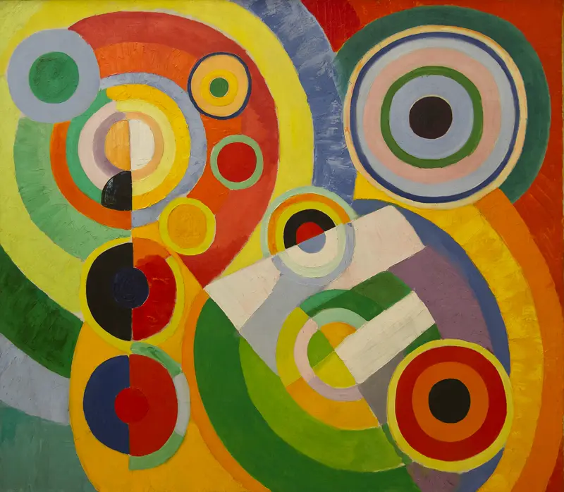 Rhythm, Joie de vivre by Robert Delaunay, 1930
