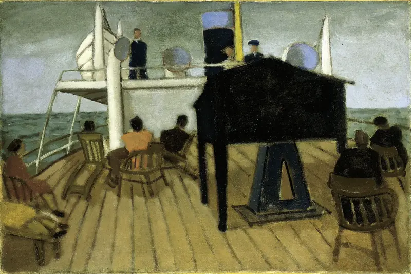 Sun Deck by Adolph Gottlieb, 1936