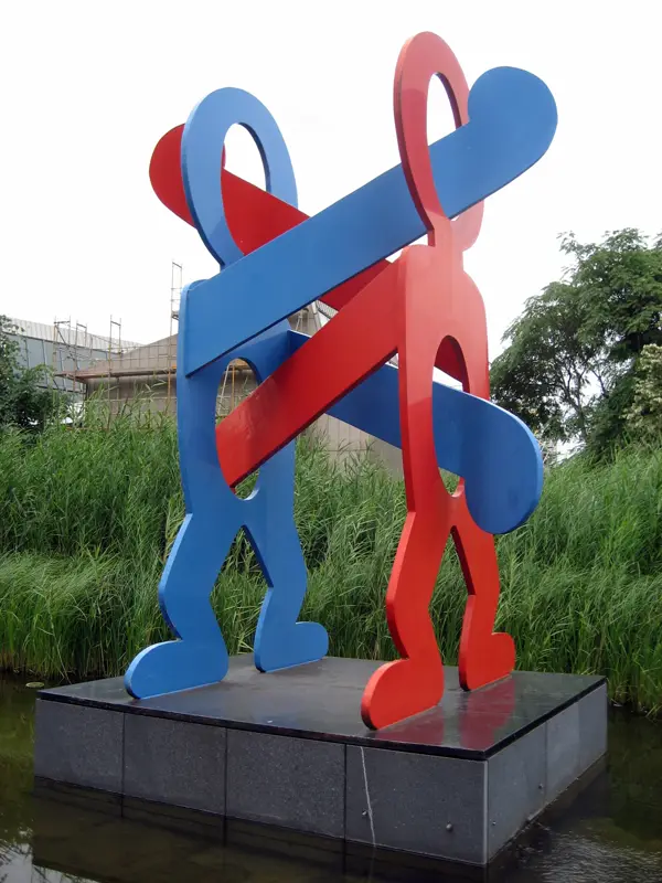 The Boxers by Keith Haring, 1987