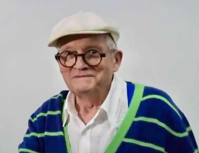 Portrait of David Hockney
