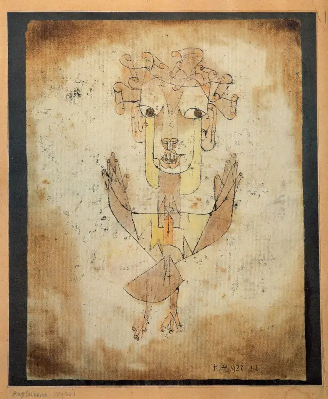 Angelus Novus by Paul Klee, 1920