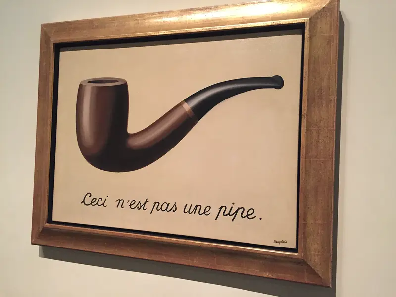 The Treachery of Images by René Magritte, 1929