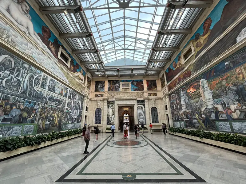 Detroit Industry Murals by Diego Rivera, 1933