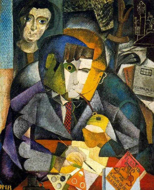 Portrait of Ramón Gómez de la Serna by Diego Rivera, 1915