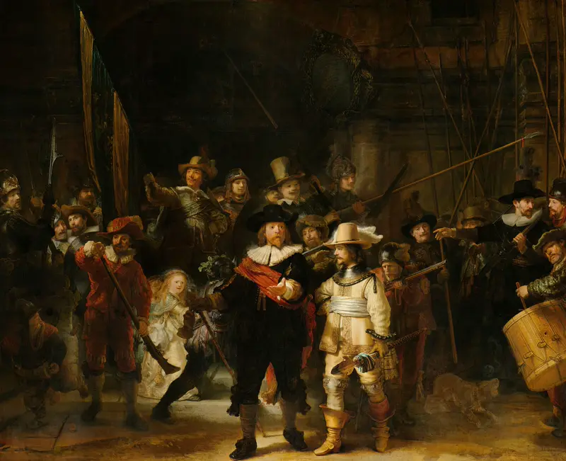 The Night Watch by Rembrandt, 1642